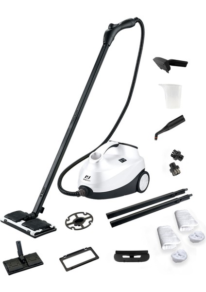 Pirantech CB-107C Çok Fonksiyonlu Buharlı Temizlik Makinası - Buharlı Temizleyici