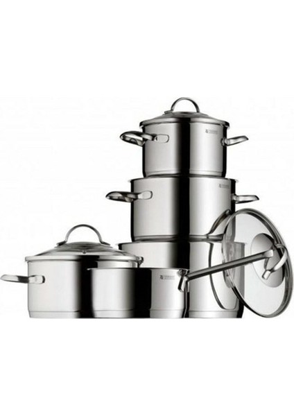 WMF Provence Plus Tencere Seti Paslanmaz Çelik 5 Parça Derin ve Sos Tencereleri ile 24 cm Ebat