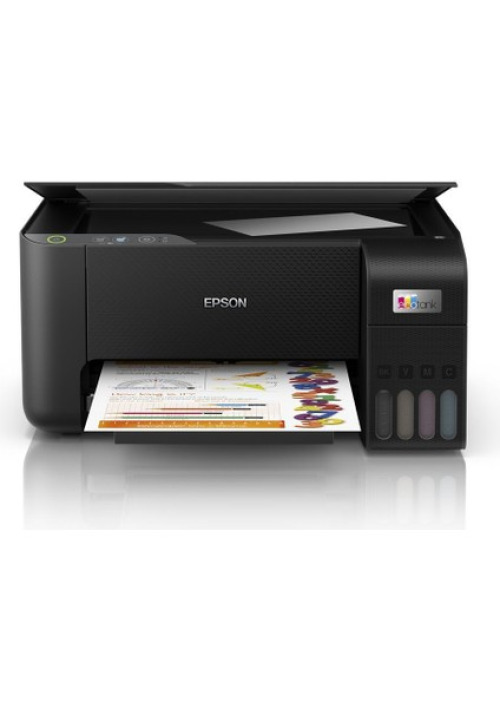 Epson Ecotank L3210 Çok Fonksiyonlu Yazıcı 4 Kartuş ile 4500 Sayfa Siyah Baskı Kapasitesi