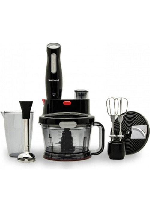 Homend Functionall 2840H Çoklu Set Mutfak Robotu 1000 W 1,5 L Kapasite Doğrama Fonksiyonu