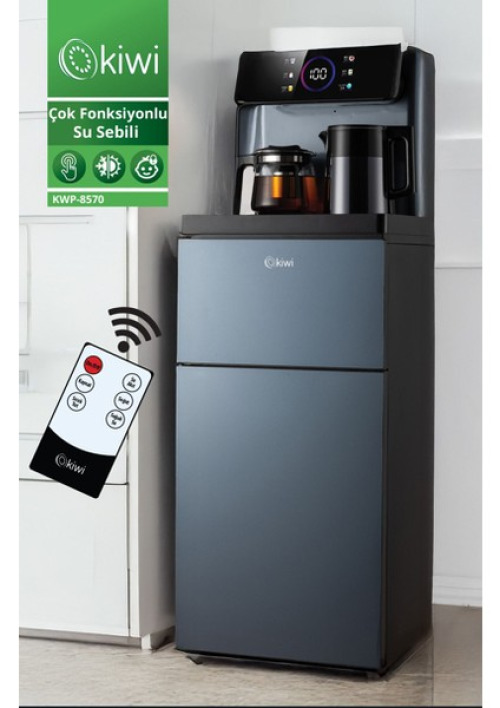 Kiwi KWP-8570 Dijital Göstergeli Uzaktan Kumandalı Çay Demleme, Su Isıtma Fonksiyonlu Su Sebili