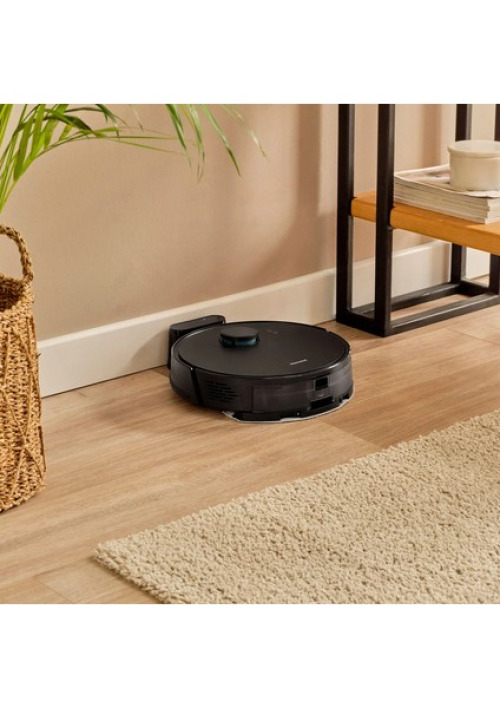 Homend Alex Laser 1291H Moplu ve Haritalamalı Akıllı 5 Kpa Robot Süpürge Siyah