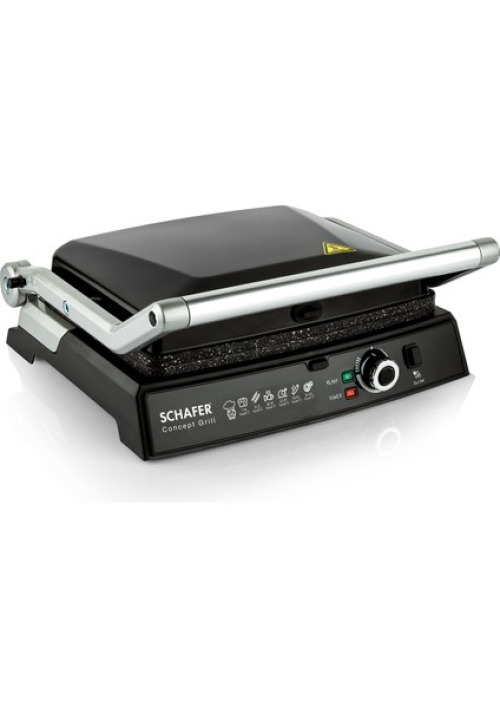 Schafer Concept Grill Tost Makinesi-Siyah