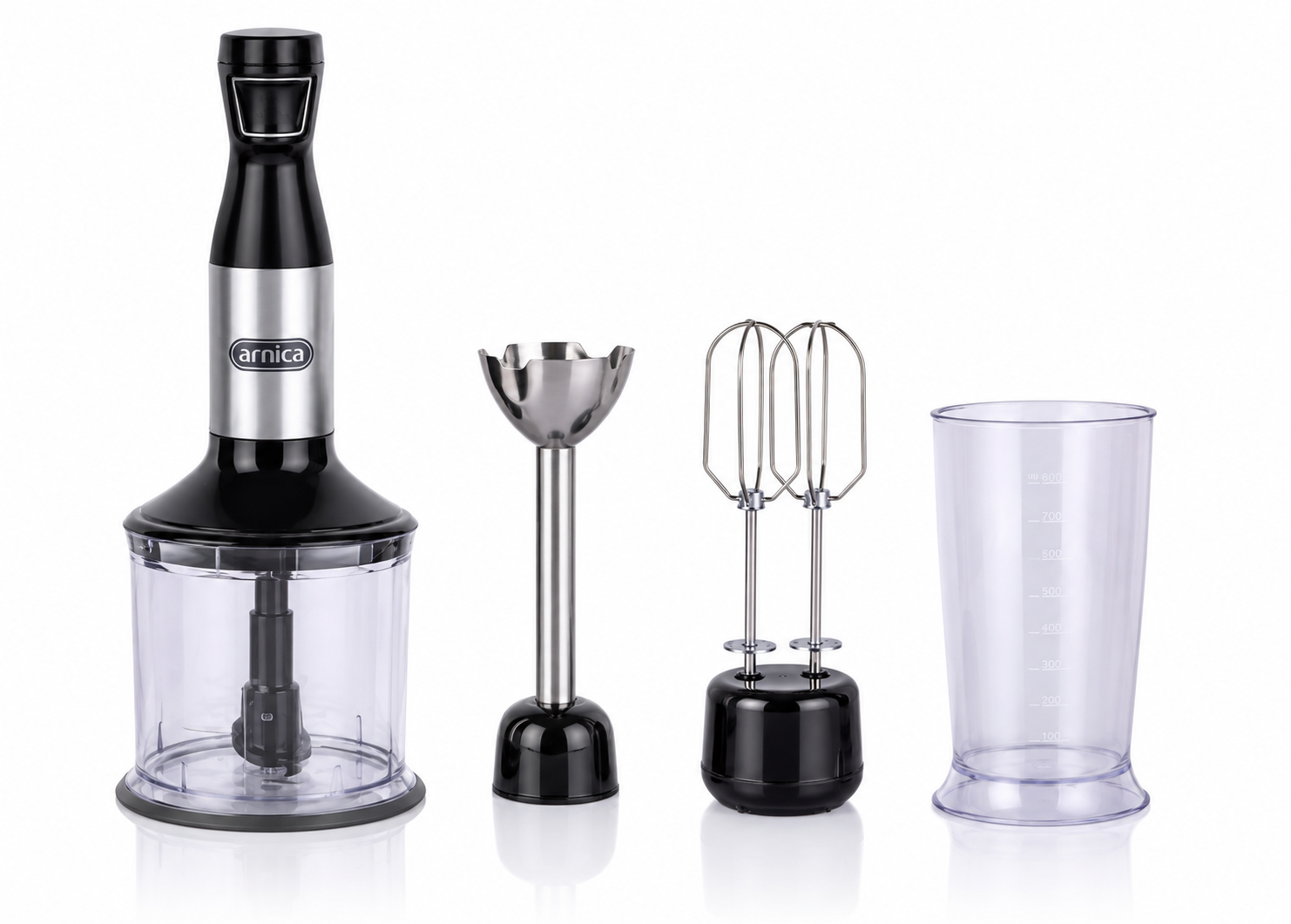 Arnica GH21484 El Blender Set - Inox